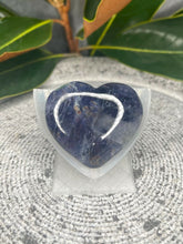Load image into Gallery viewer, Incredible Iolite Crystal Love Heart With Flash
