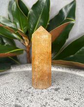 Load image into Gallery viewer, Enlightening Golden Healer Crystal Tower Point