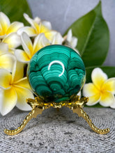 Load image into Gallery viewer, High Quality Malachite Crystal Sphere Transformation