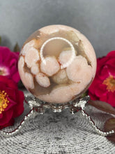 Load image into Gallery viewer, Amazing Flower Agate Crystal Sphere