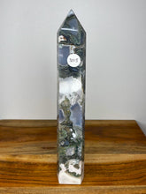 Load image into Gallery viewer, Colorful Moss Crystal Agate Tower