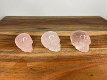 Load image into Gallery viewer, Mini Rose Quartz Skulls