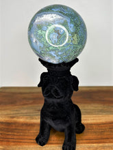 Load image into Gallery viewer, Stunning Blue Moss Agate Crystal Sphere Ball