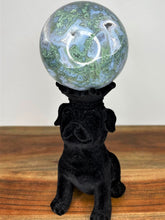 Load image into Gallery viewer, Stunning Blue Moss Agate Crystal Sphere Ball