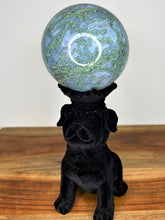 Load image into Gallery viewer, Stunning Blue Moss Agate Crystal Sphere Ball