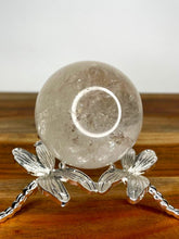 Load image into Gallery viewer, Clear Quartz Smoky Sphere Ball