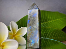 Load image into Gallery viewer, Chakra Healing Labradorite Crystal Tower