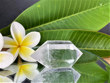 Load image into Gallery viewer, Transparent Clear Quartz Double Point