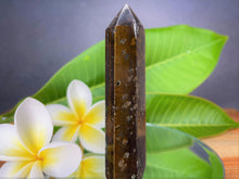 Load image into Gallery viewer, Courage Tiger Eye Crystal Tower Point