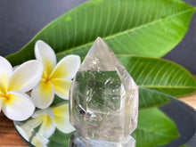 Load image into Gallery viewer, Clear Smoky Quartz Crystal Tower Point