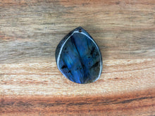 Load image into Gallery viewer, Chakra Healing Labradorite Crystal Pendant