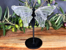 Load image into Gallery viewer, Mini Transparent Clear Quartz Butterfly Wings