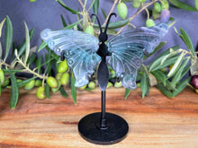 Load image into Gallery viewer, Mini Green Fluorite Butterfly Wings