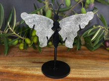 Load image into Gallery viewer, Mini Clear Quartz Butterfly Wings