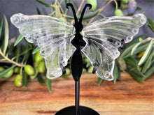 Load image into Gallery viewer, Mini Transparent Clear Quartz Butterfly Wings