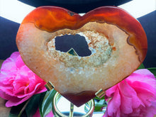 Load image into Gallery viewer, Sacral Chakra Healing Carnelian Crystal Love Heart