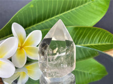 Load image into Gallery viewer, Clear Smoky Quartz Crystal Tower Point