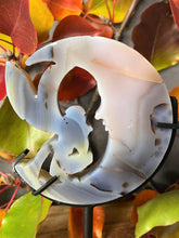 Load image into Gallery viewer, Natural Agate Moon And Fairy Carving