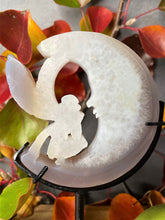 Load image into Gallery viewer, Beautiful Crystal Agate Fairy And Moon