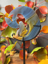 Load image into Gallery viewer, Beautiful Crystal Blue Onyx Moon And Fairy