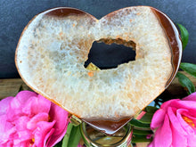 Load image into Gallery viewer, Sacral Chakra Healing Carnelian Crystal Love Heart