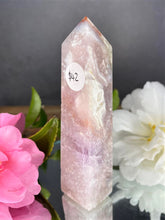 Load image into Gallery viewer, Stunning Flower Agate Tower Chakra Healing