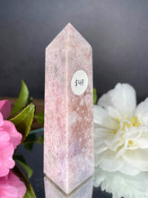 Load image into Gallery viewer, High Quality Pink Amethyst Gemstone Tower
