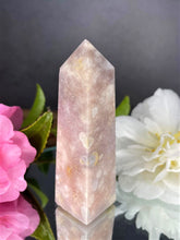 Load image into Gallery viewer, The Pink Amethyst Crystal Gemstone Tower