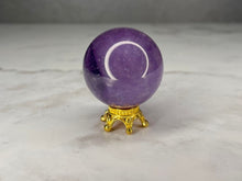 Load image into Gallery viewer, Small Amethyst Crystal Sphere Intuitively Chosen