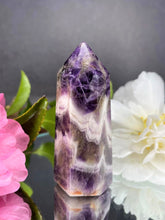 Load image into Gallery viewer, Tranquil Chevron Dream Amethyst Tower