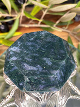 Load image into Gallery viewer, Chakra Healing Moss Agate Crystal Carving Diamond