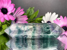 Load image into Gallery viewer, Chakra Third Eye Colorful Fluorite Double Point
