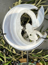 Load image into Gallery viewer, Natural Fairy & Moon Crystal Agate Carving Home Décor