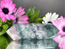 Load image into Gallery viewer, Third Eye Colorful Fluorite Double Point