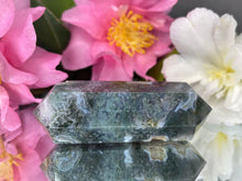 Load image into Gallery viewer, Natural Crystal Moss Agate Double Point