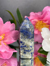 Load image into Gallery viewer, Lapis Lazuli Crystal Tower Chakra Healing