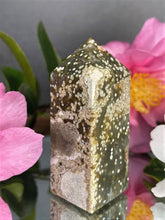 Load image into Gallery viewer, High Quality Natural Crystal Ocean Jasper Orbicular Tower