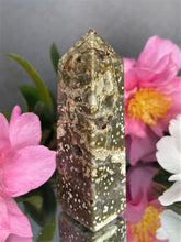 Load image into Gallery viewer, High Quality Ocean Jasper Orbicular Tower Healing Home Décor