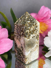 Load image into Gallery viewer, High Quality Natural Crystal Ocean Jasper Orbicular Tower