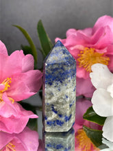 Load image into Gallery viewer, Lapis Lazuli Crystal Tower Chakra Healing