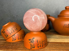 Load image into Gallery viewer, High Quality Rose Quartz Crystal Sphere Gemstone Ball