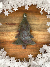 Load image into Gallery viewer, Christmas Tree Ocean Jasper Crystal Décor