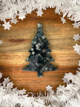 Load image into Gallery viewer, Moss Agate Crystal Christmas Tree Décor