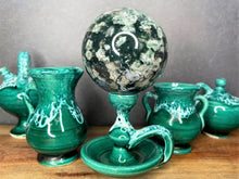 Load image into Gallery viewer, Unique Moss Agate Crystal Sphere Crystal Sphere