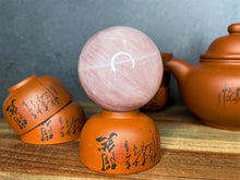 Load image into Gallery viewer, Unconditional Love Pink Rose Quartz Crystal Sphere
