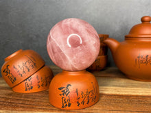 Load image into Gallery viewer, Chakra Heart Natural Rose Quartz Crystal Sphere