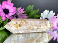 Load image into Gallery viewer, Exquisite Flower Agate Crystal Double Point