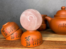 Load image into Gallery viewer, Chakra Heart Rose Quartz Crystal Sphere