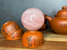 Load image into Gallery viewer, Unconditional Love Pink Rose Quartz Crystal Sphere