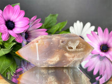 Load image into Gallery viewer, Natural Crystal Flower Agate Double Point Healing